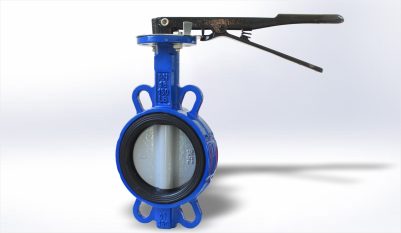 Handle Operated Wafer Universal Flange Butterfly Valve